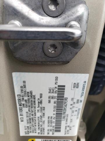 1LN6L9NC8H5629590 - 2017 LINCOLN CONTINENTAL RESERVE BEIGE photo 12