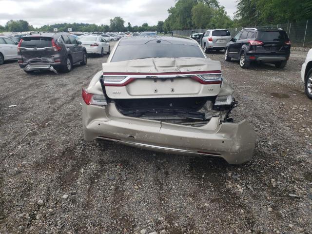 1LN6L9NC8H5629590 - 2017 LINCOLN CONTINENTAL RESERVE BEIGE photo 6