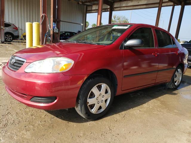 2T1BR32E47C769657 - 2007 TOYOTA COROLLA CE RED photo 1