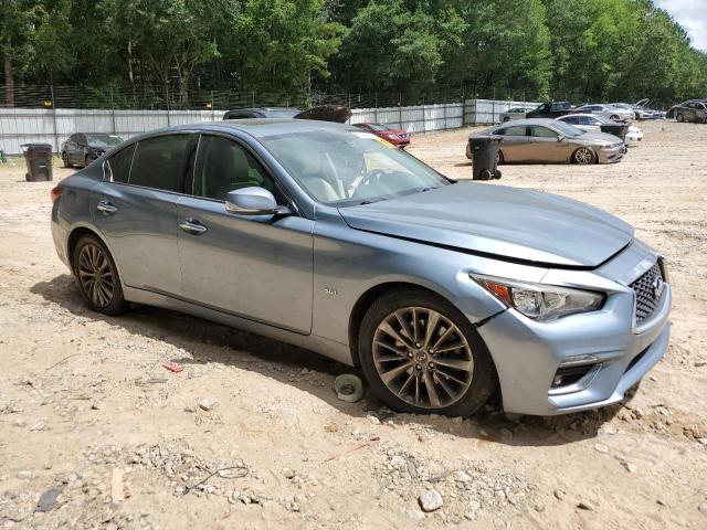 JN1EV7AP7KM510307 - 2019 INFINITI Q50 LUXE 蓝色 照片 4