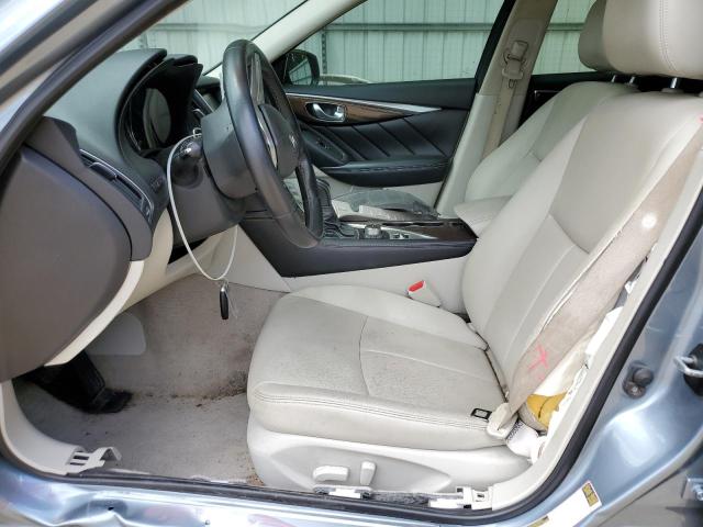 JN1EV7AP7KM510307 - 2019 INFINITI Q50 LUXE 蓝色 照片 7