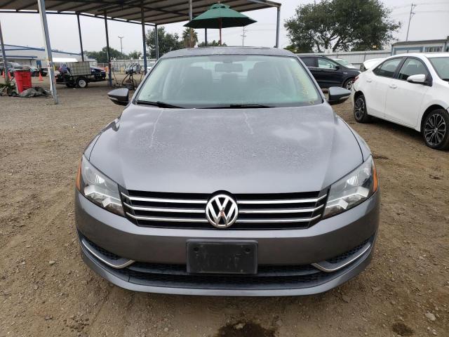 1VWBP7A34CC105498 - 2012 VOLKSWAGEN PASSAT SE GRAY photo 5