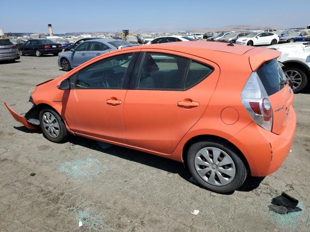 JTDKDTB37D1051646 - 2013 TOYOTA PRIUS C ORANGE photo 2