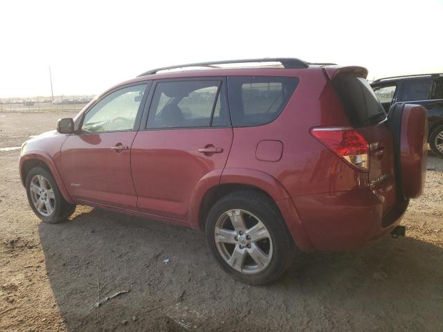 JTMZD32V666017820 - 2006 TOYOTA RAV4 SPORT RED photo 2