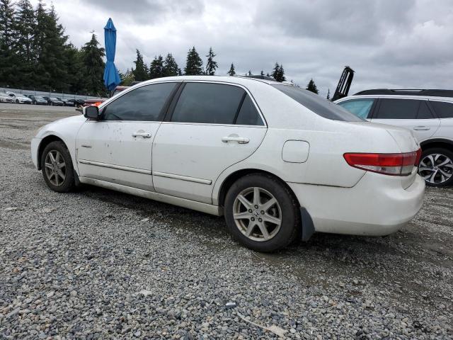 1HGCM66874A078116 - 2004 HONDA ACCORD EX WHITE photo 2