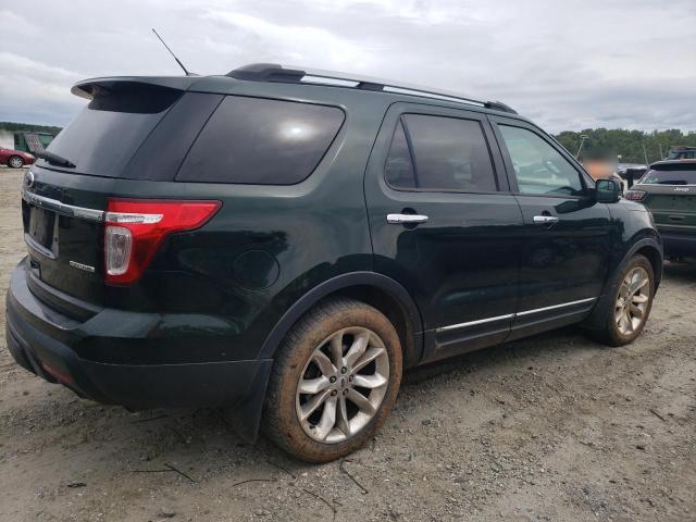 1FM5K7F83DGA36229 - 2013 FORD EXPLORER LIMITED GREEN photo 3