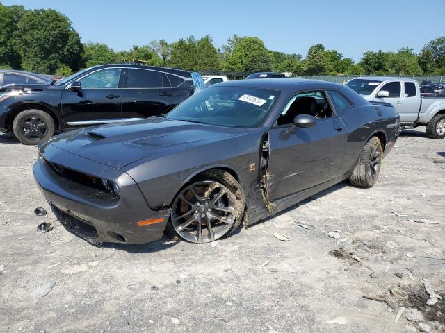 2C3CDZFJ7PH542809 - 2023 DODGE CHALLENGER R/T SCAT PACK GRAY photo 1