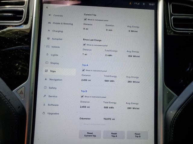 5YJSA1E17GF156139 - 2016 TESLA MODEL S Qara foto 9