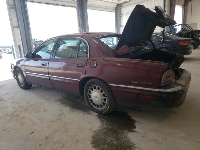 1G4CW52K4V4612589 - 1997 BUICK PARK AVE MAROON photo 2