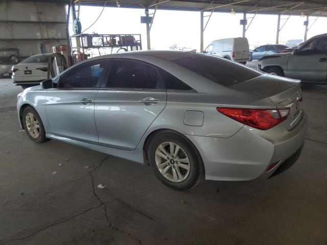 5NPEB4AC7EH855319 - 2014 HYUNDAI SONATA GLS SILVER photo 2