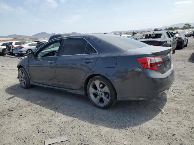 4T1BK1FK1CU018520 - 2012 TOYOTA CAMRY SE CHARCOAL photo 2
