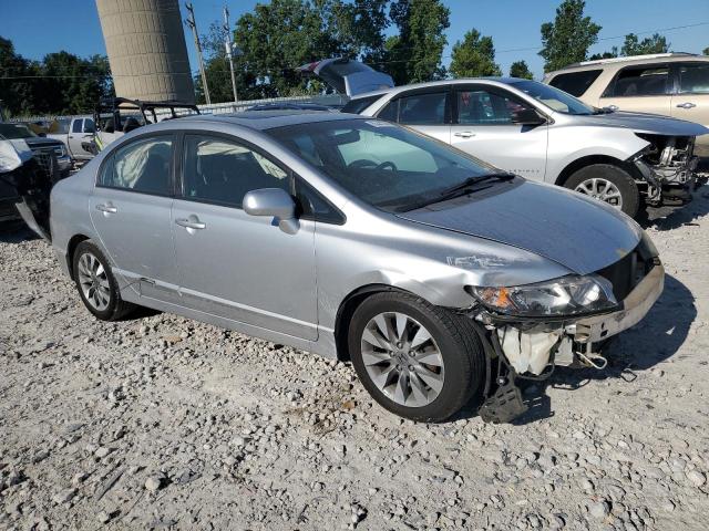 19XFA1F84AE026636 - 2010 HONDA CIVIC EX SILVER photo 4