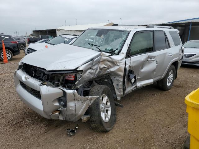 JTEMU5JR7N6006653 - 2022 TOYOTA 4RUNNER SR5/SR5 PREMIUM SILVER photo 1