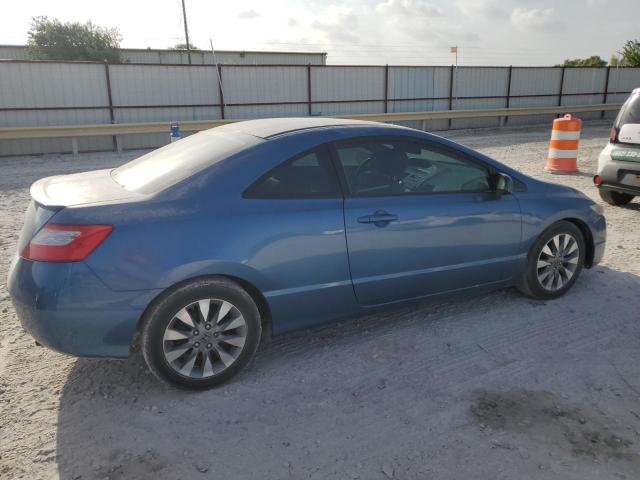 2HGFG12979H507656 - 2009 HONDA CIVIC EXL ლურჯი ფოტო 3