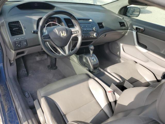 2HGFG12979H507656 - 2009 HONDA CIVIC EXL ლურჯი ფოტო 8