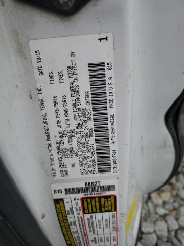 5TFRX5GN4GX053691 - 2016 TOYOTA TACOMA ACCESS CAB თეთრი ფოტო 13