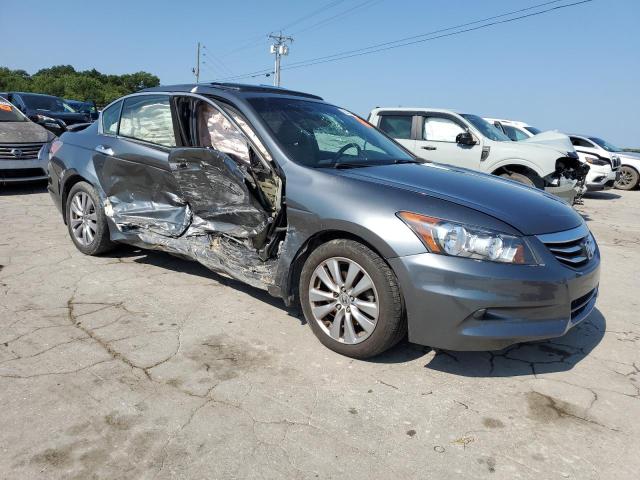 5KBCP3F85BB001819 - 2011 HONDA ACCORD EXL GRAY photo 4