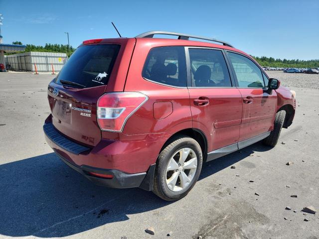 JF2SJADC9FH446322 - 2015 SUBARU FORESTER 2.5I PREMIUM BURGUNDY photo 3
