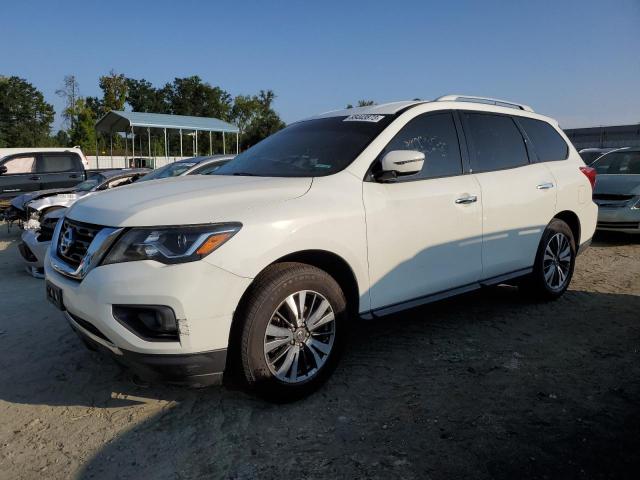 5N1DR2MM7JC604477 - 2018 NISSAN PATHFINDER S WHITE photo 1