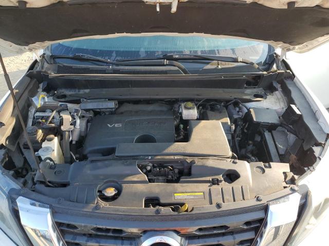 5N1DR2MM7JC604477 - 2018 NISSAN PATHFINDER S WHITE photo 12