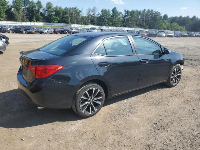 2T1BURHE9HC822024 - 2017 TOYOTA COROLLA L BLACK photo 3