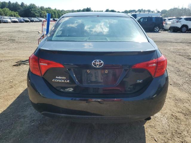 2T1BURHE9HC822024 - 2017 TOYOTA COROLLA L BLACK photo 6