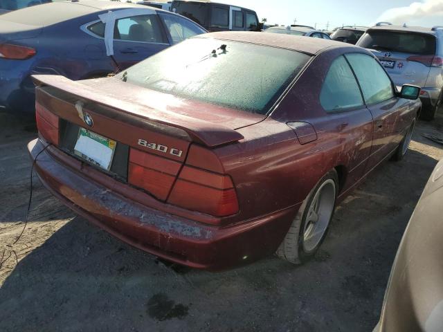 WBAEF6322RCC89060 - 1994 BMW 840 CI AUTOMATIC Burgund zdjęcie 4
