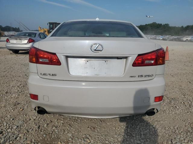 JTHCK262282019904 - 2008 LEXUS IS 250 WHITE photo 6