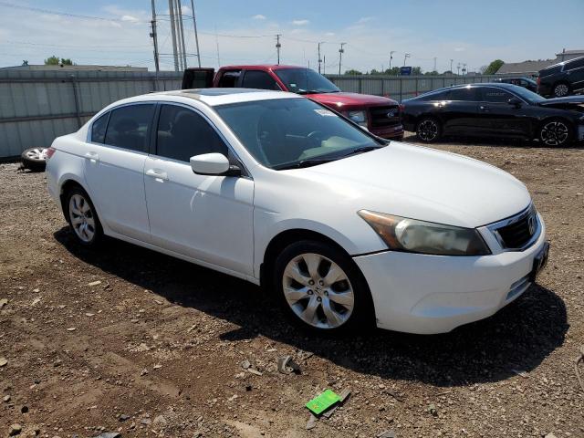 1HGCP26709A093779 - 2009 HONDA ACCORD EX WHITE photo 4