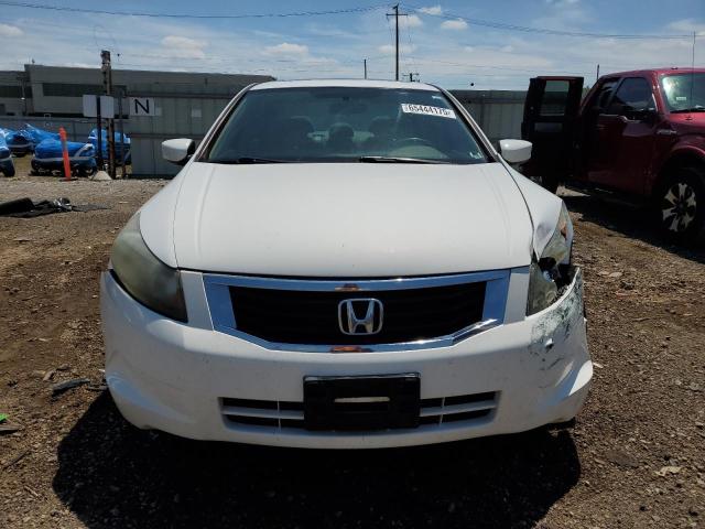 1HGCP26709A093779 - 2009 HONDA ACCORD EX WHITE photo 5