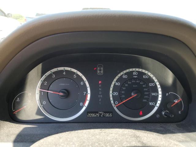 1HGCP26709A093779 - 2009 HONDA ACCORD EX WHITE photo 9