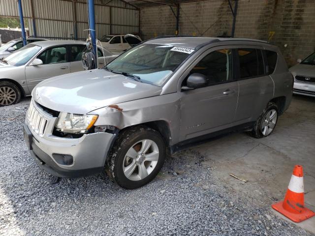 1C4NJDBB8HD106743 - 2017 JEEP COMPASS SPORT GRAY photo 1