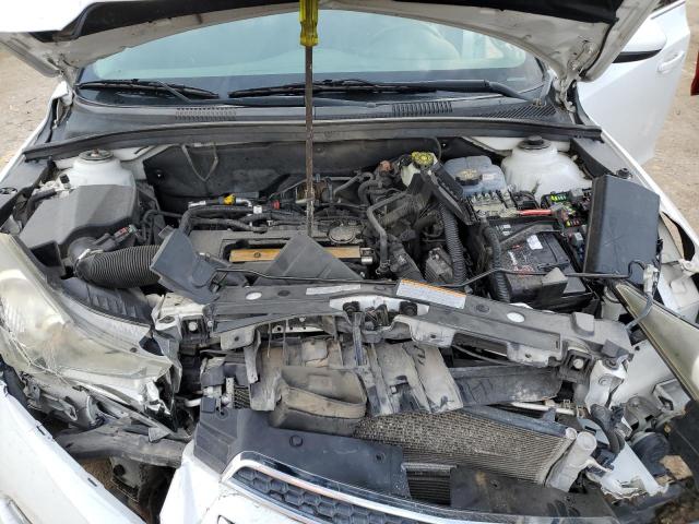 1G1PF5SC7C7253337 - 2012 CHEVROLET CRUZE LT თეთრი ფოტო 11