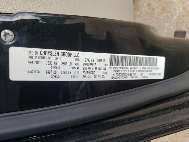 2C4RC1BG0ER342463 - 2014 CHRYSLER TOWN & COU TOURING 黑色 照片 13