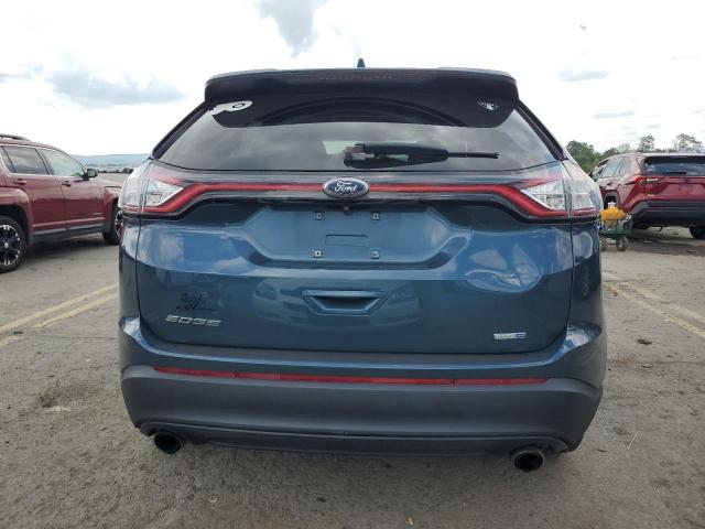 2FMPK4G97GBB67206 - 2016 FORD EDGE SE BLUE photo 6