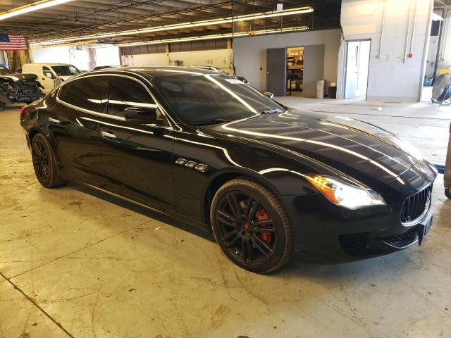 ZAM56RRA5G1191726 - 2016 MASERATI QUATTROPOR S BLACK photo 4