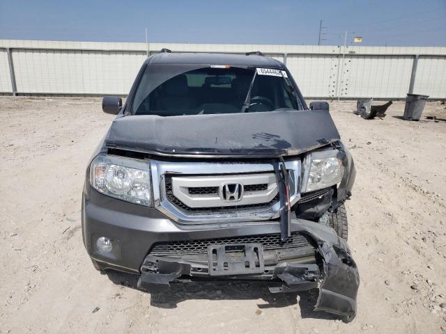 5FNYF3H94BB051852 - 2011 HONDA PILOT TOURING GRAY photo 5