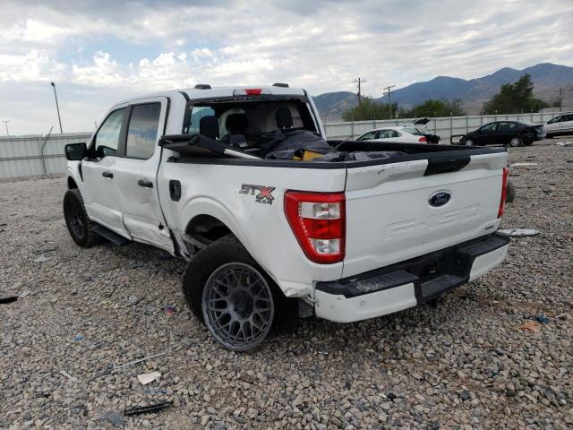 1FTEW1EPXMFB48806 - 2021 FORD F-150 SUPERCREW WHITE photo 2