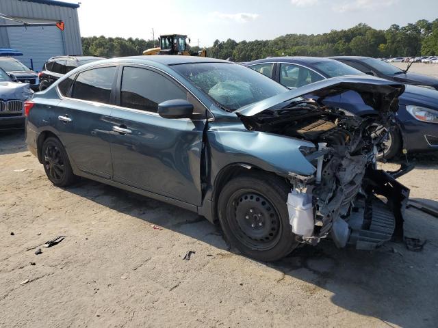 3N1AB7AP5GY336331 - 2016 NISSAN SENTRA S BLUE photo 4