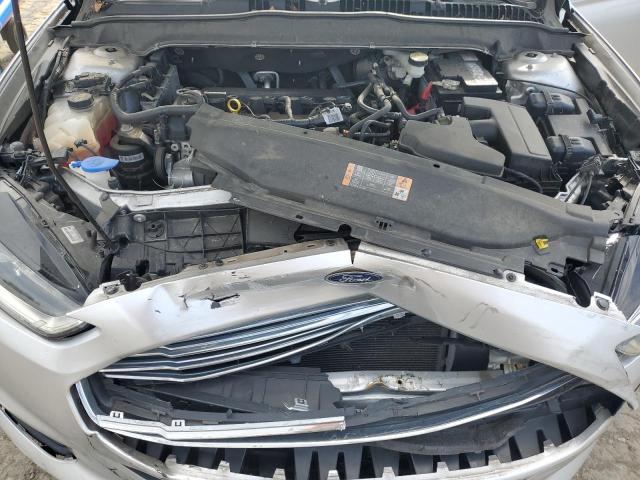 3FA6P0G75DR336201 - 2013 FORD FUSION S SILVER photo 11