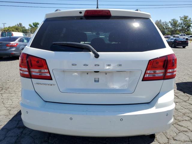 3C4PDCAB5LT273401 - 2020 DODGE JOURNEY SE WHITE photo 6