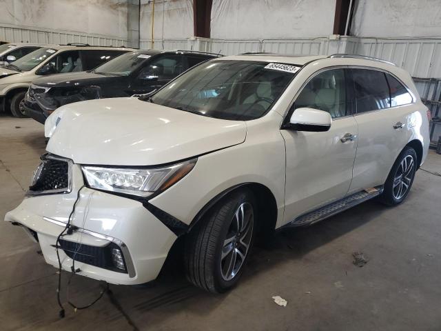 5FRYD4H87HB014515 - 2017 ACURA MDX ADVANCE WHITE photo 1