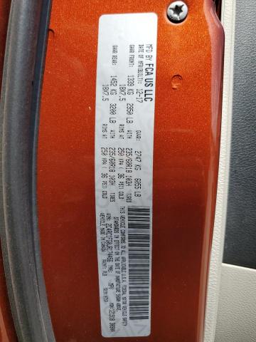 2C4RC1FG0JR174456 - 2018 CHRYSLER PACIFICA TOURING PLUS ORANGE photo 13