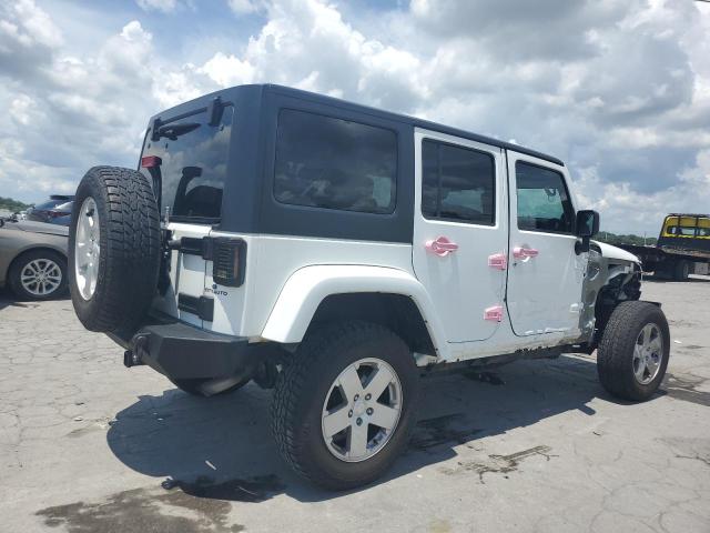 1C4BJWEG8CL212744 - 2012 JEEP WRANGLER UNLIMITED SAHARA WHITE photo 3