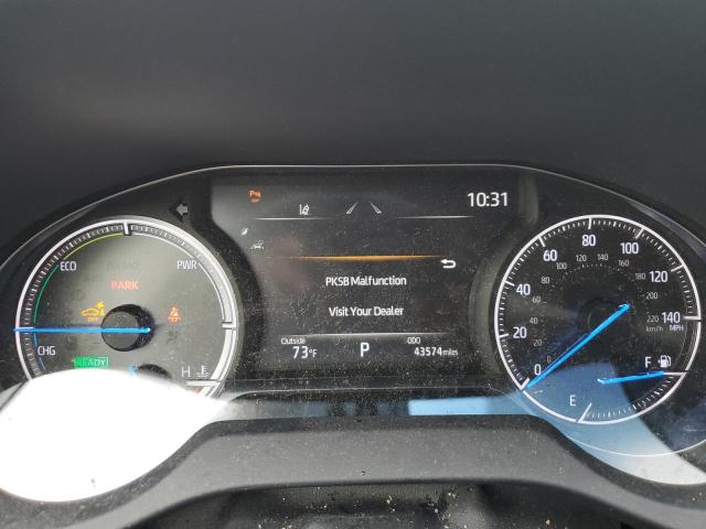 JTEAAAAH6MJ080329 - 2021 TOYOTA VENZA LE BLACK photo 9