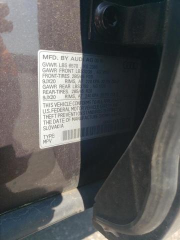 WA1VAAF72HD011061 - 2017 AUDI Q7 PRESTIGE 棕色 照片 13