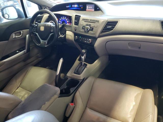 2HGFG3B96CH524015 - 2012 HONDA CIVIC EXL შავი ფოტო 8