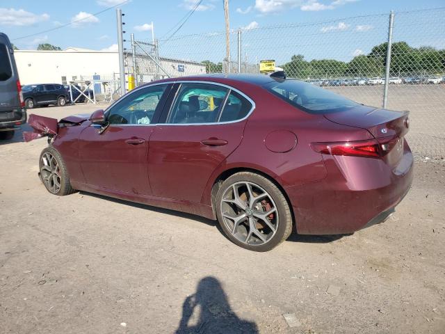 ZARFANBN8K7605333 - 2019 ALFA ROMEO GIULIA TI 栗色 照片 2