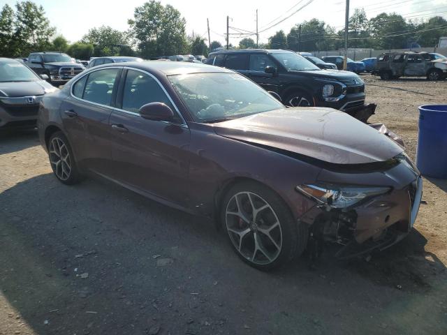 ZARFANBN8K7605333 - 2019 ALFA ROMEO GIULIA TI 栗色 照片 4