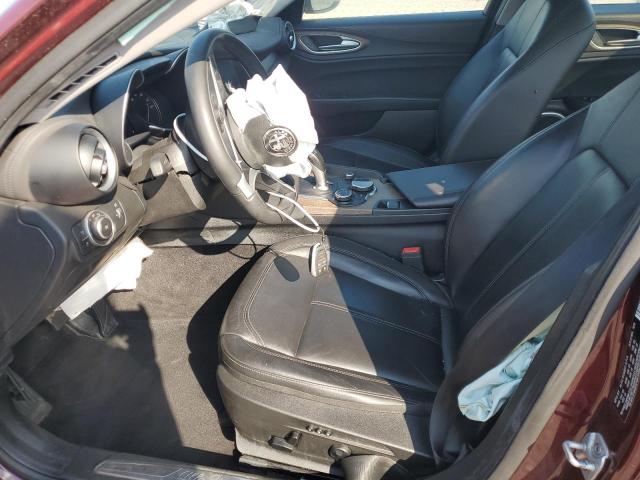 ZARFANBN8K7605333 - 2019 ALFA ROMEO GIULIA TI 栗色 照片 7